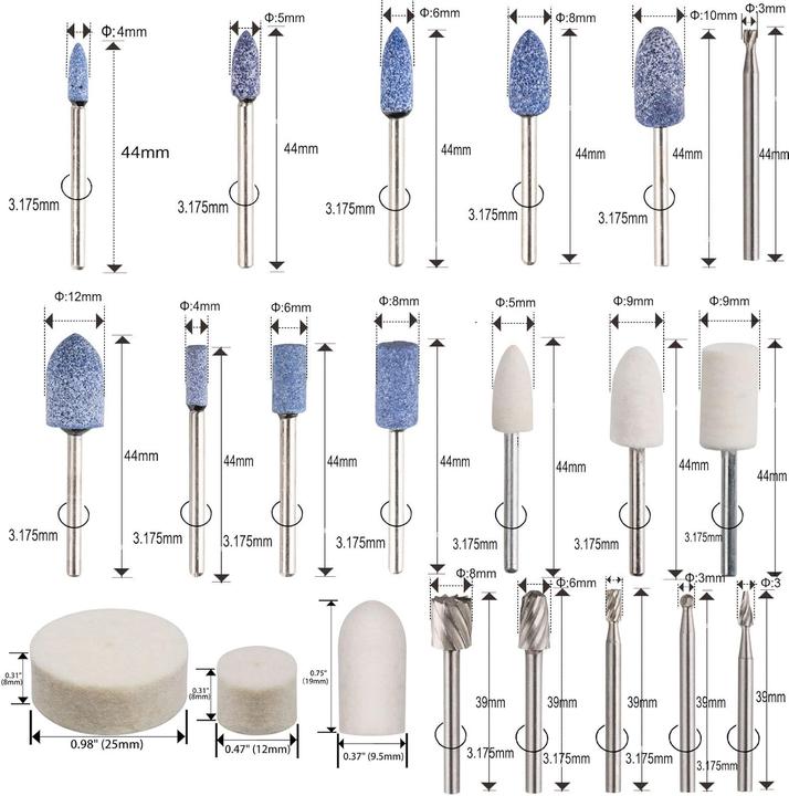 Actual product image Spta Multifunktionswerkzeug Zubehörset (Multifunctional tool)