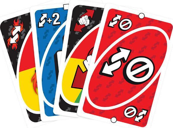 Actual product image Mattel UNO Erweiterungsset Retour Set (German)