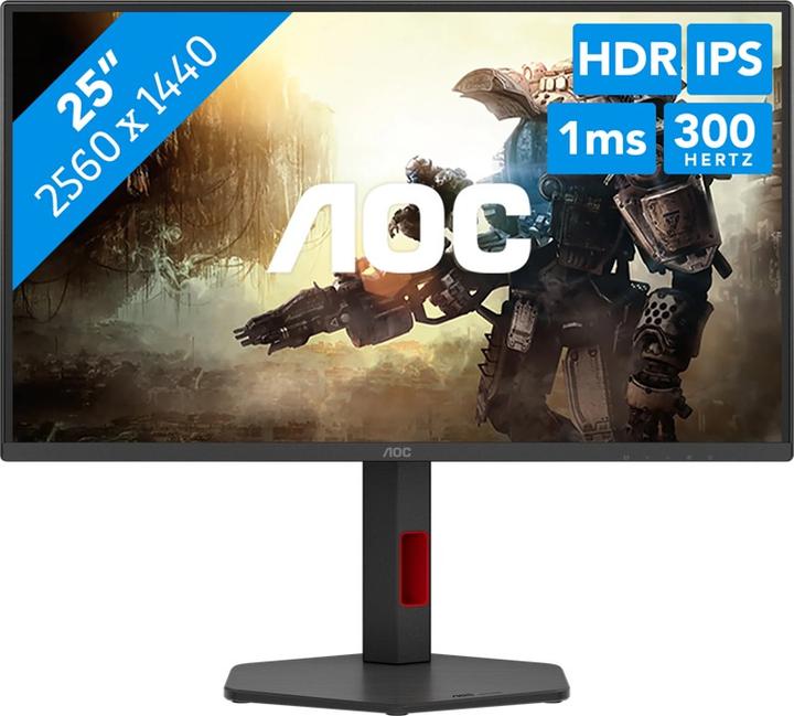Produktbild AOC Q25G4SR Monitor (2560 x 1440 Pixel, 24.50")