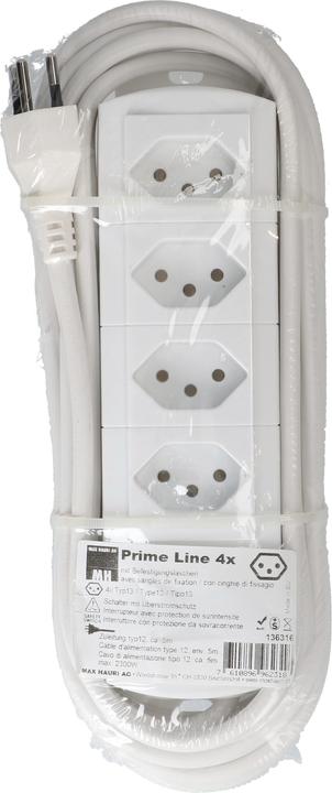 Actual product image Max Hauri Prime Line with switch (4x, Type 13, 5 m)