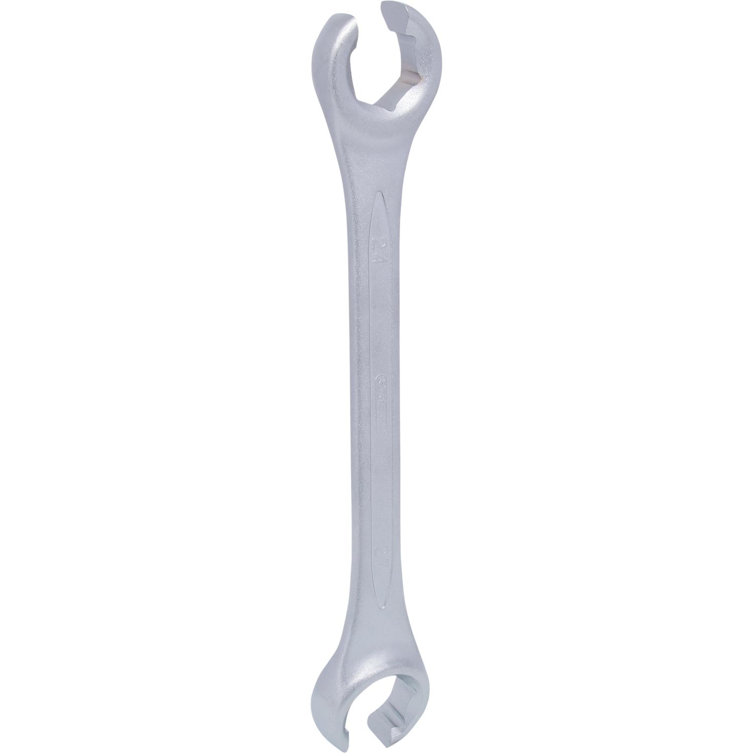 KS Tools, Schraubenschlüssel, Offener Doppel-Ringschlüssel abgewinkelt (27 mm)