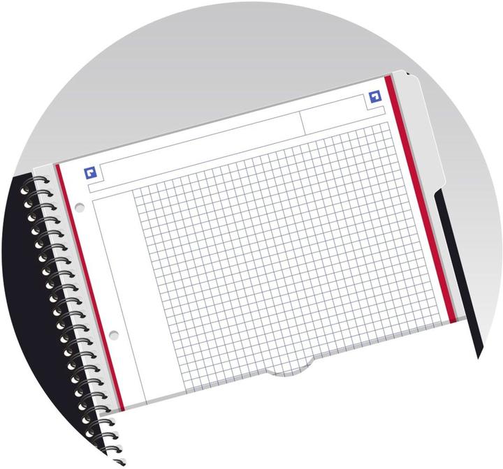 Produktbild Oxford Projectbook, kar., 80 Blatt (A4+, Kariert, Harter Einband)