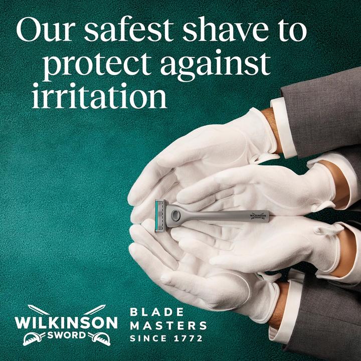 Immagine prodotto Wilkinson Quattro Essential Sensitive 9 Klingen mit gratis Griff