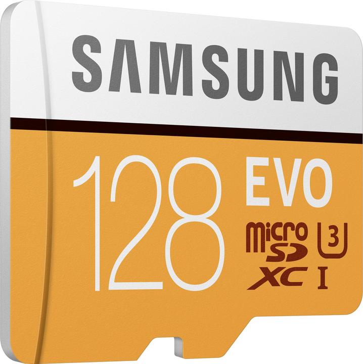 Produktbild Samsung EVO - microSDXC Card (128 GB, microSDXC, U3, UHS-I)