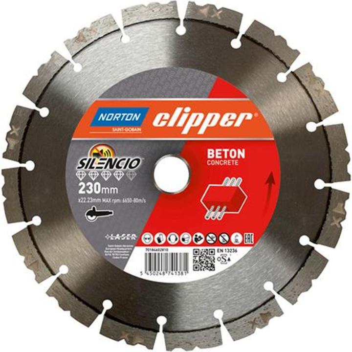Immagine prodotto Norton Clipper Disco diamantato Clipper Pro Beton Silencio 230 mm