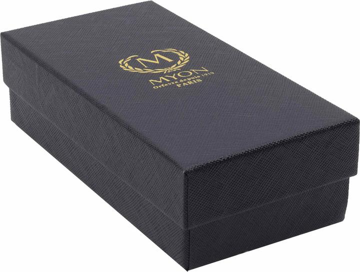 Actual product image Myon 4-Jet Table Lighter E-Igniter Black