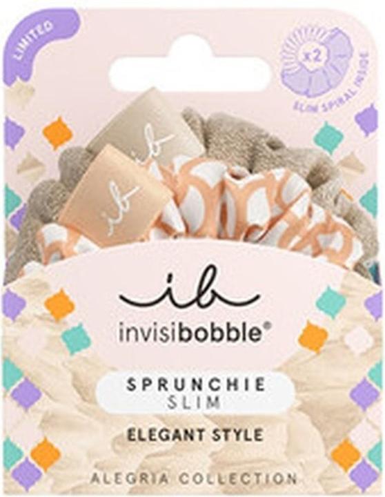 Produktbild Invisibobble Haarbinder Slim Sprunchie Rooting for You 2 Stk (Haargummi Set)