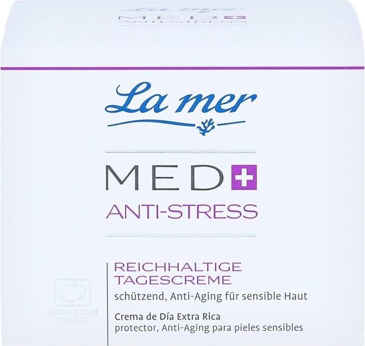 Produktbild La Mer Med+ Anti-Stress Reichhaltige Tagescreme ohne Parfum (50 ml, Tagescreme)