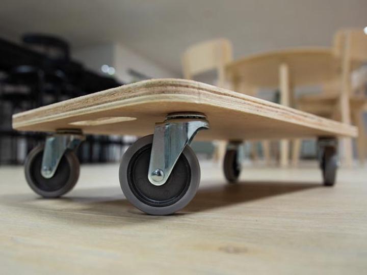 Actual product image Velleman FURNITURE MOVER - 56 x 30 cm - max. LOAD 150 kg (150 kg)