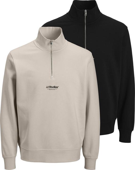Image du produit Jack & Jones - Soho - Sweattroyer - 2er Pack (L Schwarz / grau) (L)