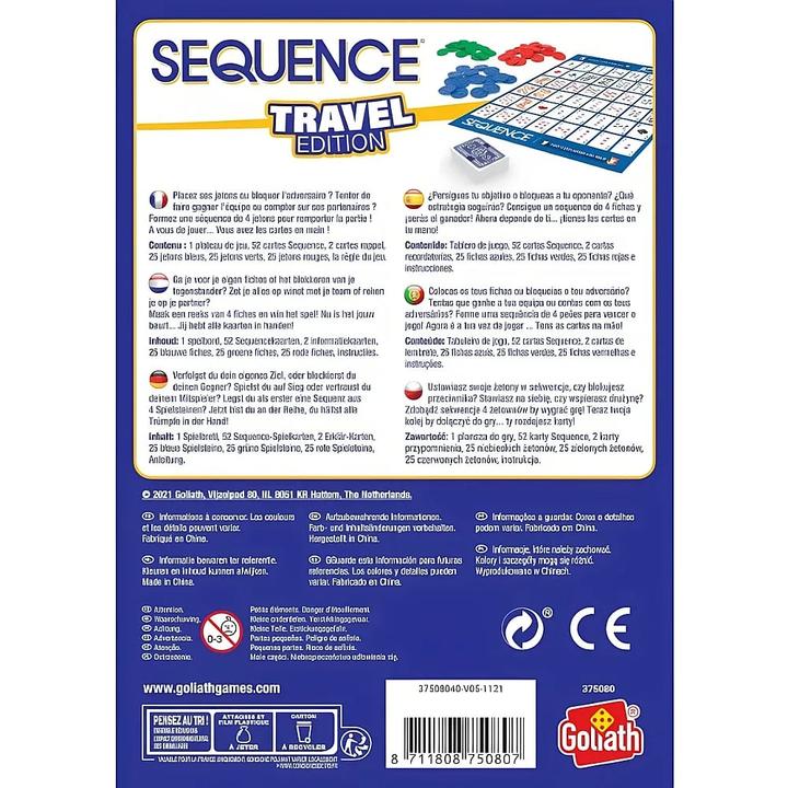 Produktbild Goliath Toys Sequenzreise (Englisch, 2 - 12 Spieler)
