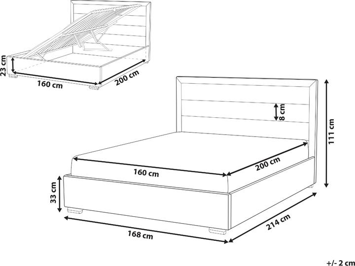 Actual product image Beliani Rouen (160 x 200 cm)
