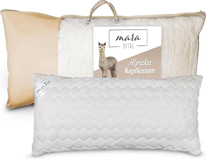 Immagine prodotto Mara Vital Cuscino in alpaca (40 x 80 cm)