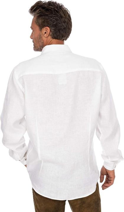 Immagine prodotto Stockerpoint Klederdrachthemd voor heren, wit, L (L)