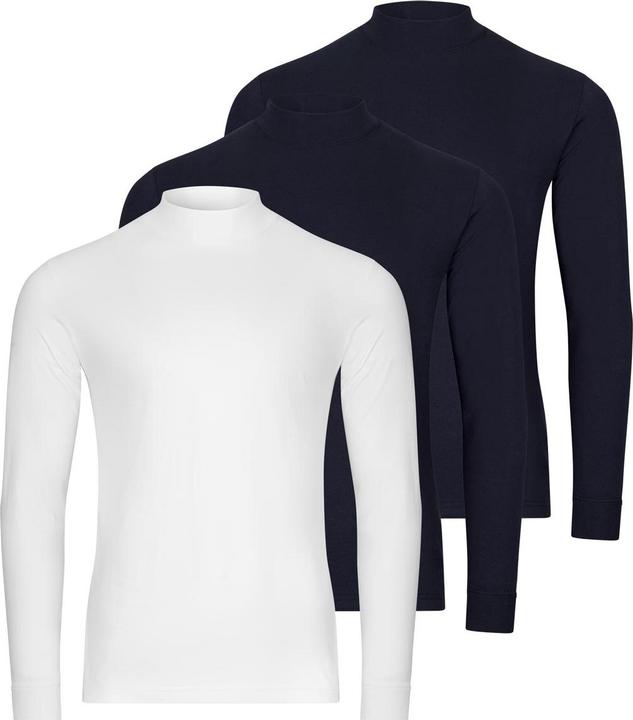 Produktbild Ragman 3er Pack Basic Langarmshirt (M)
