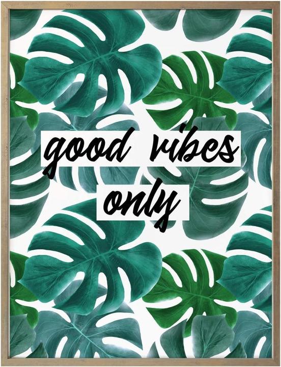 Image du produit Trenddeko Que des bonnes vibrations (100 x 120 cm)