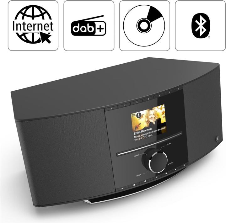 Immagine prodotto Hama DIR3510SCBTX (Web radio, DAB, Bluetooth, WiFi)
