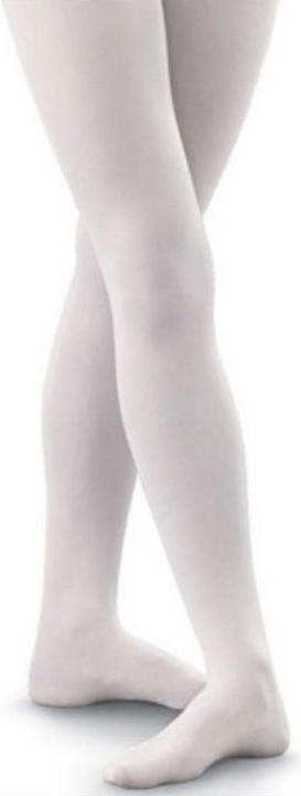 Sock Snob 1 Paar Ballettstrumpfhose Kinder Rosa und Weiss mit Fuss (70DEN, 23 - 26)