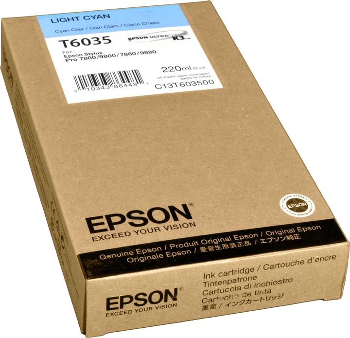 Actual product image Epson T603 (LC)