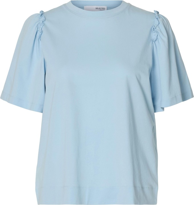 Selected Femme Slfpenelope 2/4 Ruffle Tee Noos