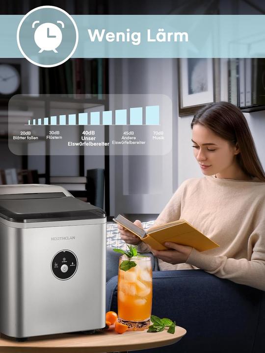 Produktbild Northclan Eiswürfelmaschine