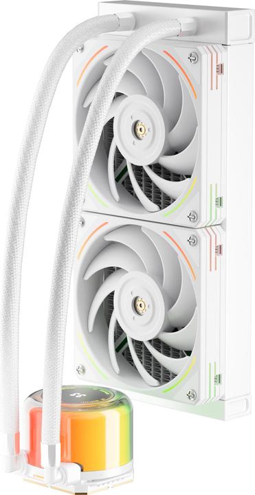 Actual product image 1stplayer Kit Watercooling AIO CC RGB - 240mm (Blanc)