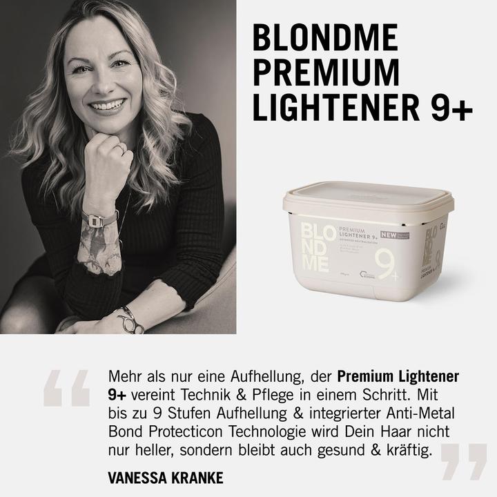 Produktbild Schwarzkopf Blondme Premium lightener 9+ (Blond)