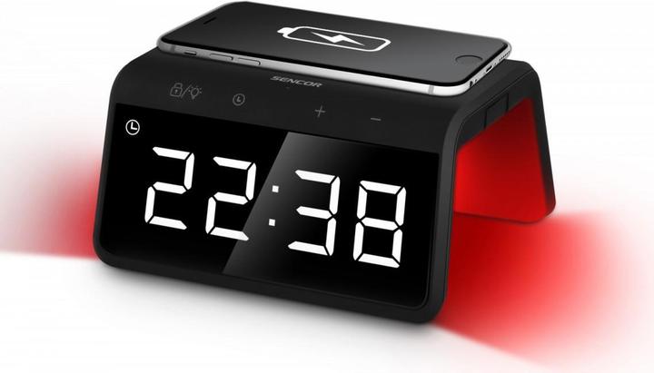 Produktbild Sencor Digital clock with alarm clock and SDC 7900QI wireless charger