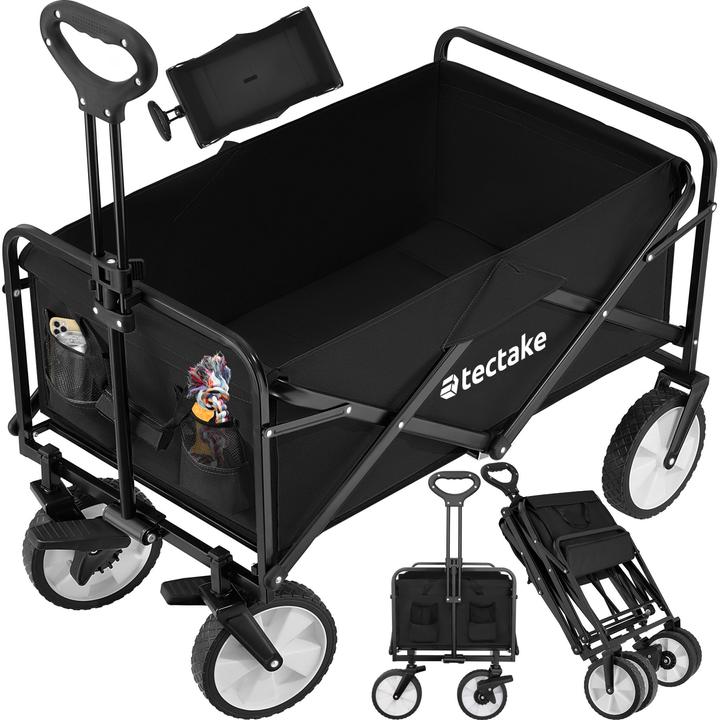 Actual product image tectake Foldable Leon handcart with brakes