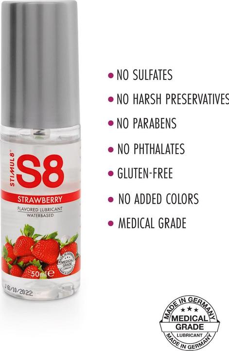 Productafbeelding Stimul8 S8 WB gearomatiseerd glijmiddel 50ml (50 ml)