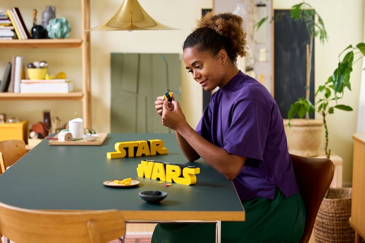 Produktbild LEGO Star Wars™ Logo aus Steinen (75407, LEGO Star Wars)