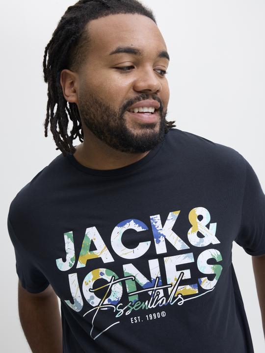 Produktbild Jack & Jones Plus Size Logo T-shirt T-shirt (5XL)