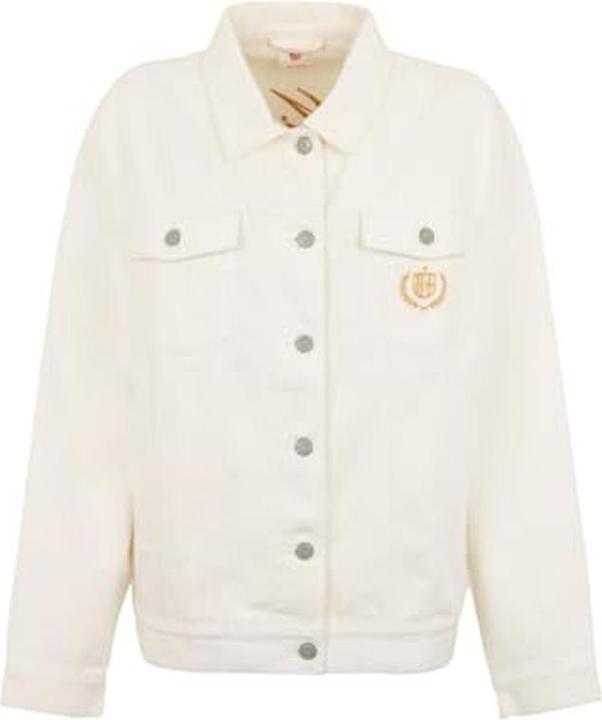 Actual product image A.C. Milan Milan Embroidered Denim Jacket (M)