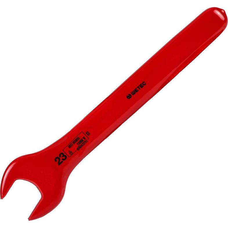 Wetec, Schraubenschlüssel, Einmaulschlüssel, DIN 7446, tauchisoliert, Schlüsselweite 23 mm, 1.000 V (23 mm)