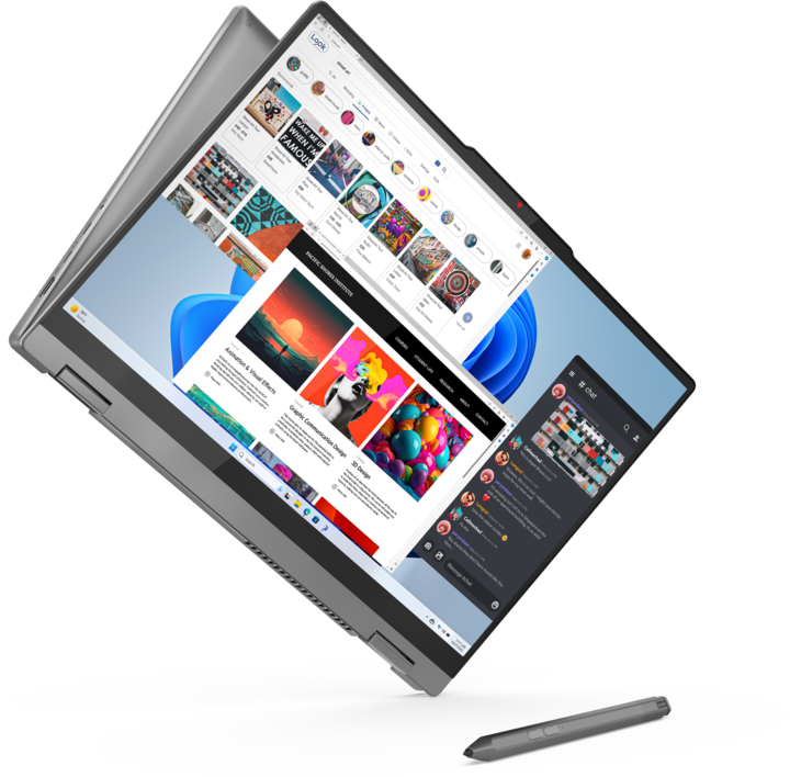 Produktbild Lenovo IdeaPad 5 2-in-1 (16", Intel Core 5 120U, 16 GB, 1000 GB, CH)