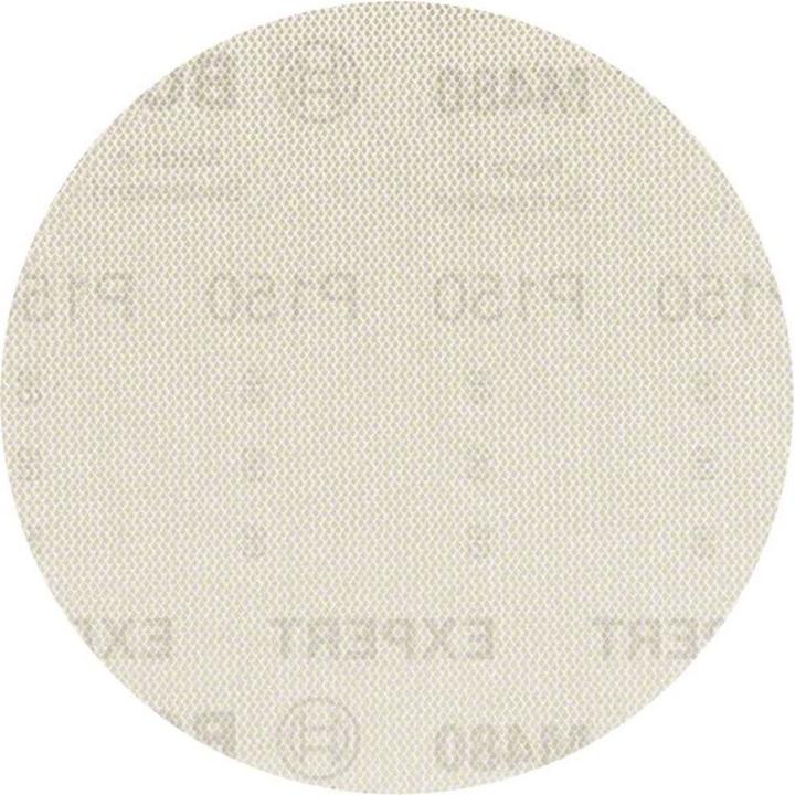 Immagine prodotto Bosch Professional Zubehör EXPERT M480 Rete di levigatura per levigatrici rotorbitali, 150 mm, G 150, 5 pezzi (150)