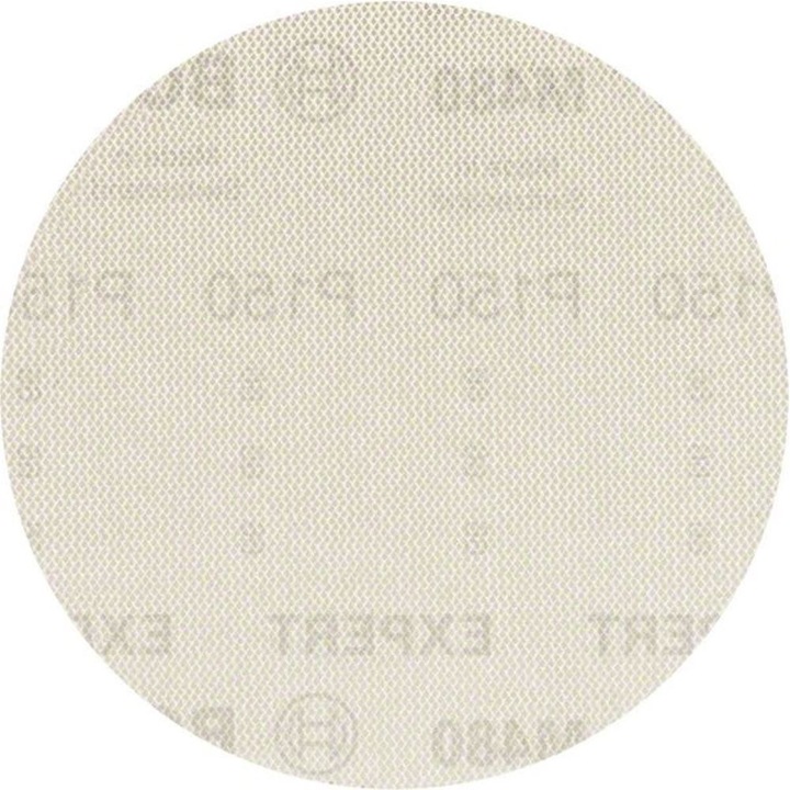 Actual product image Bosch Professional Zubehör EXPERT M480 Sanding net for random orbital sander, 150 mm, G 150, 5 pieces (150)