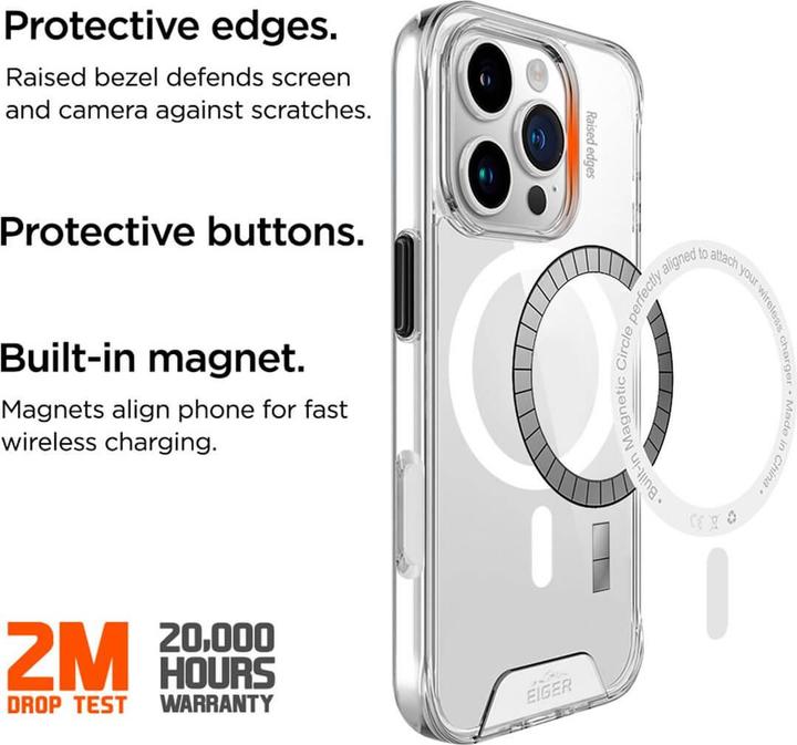 Produktbild Eiger Glacier MagSafe Case (Apple iPhone 16 Pro Max)