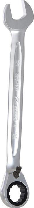 Actual product image KS Tools GEARplus ratchet ring open end wrench reversible (27 mm)