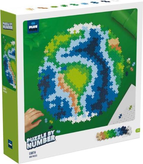 Produktbild Plus-Plus Puzzle By Number Earth 800pcs - (3914) (800 Teile)