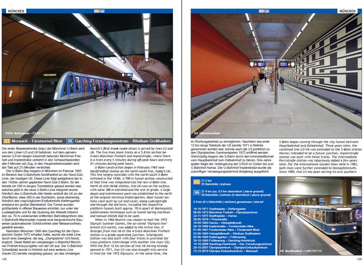 Immagine prodotto U-Bahnen in Deutschland (Tedesco, Inglese, Robert Schwandl, 2019)