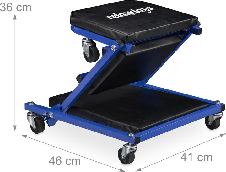 Actual product image Relaxdays Workshop roller board