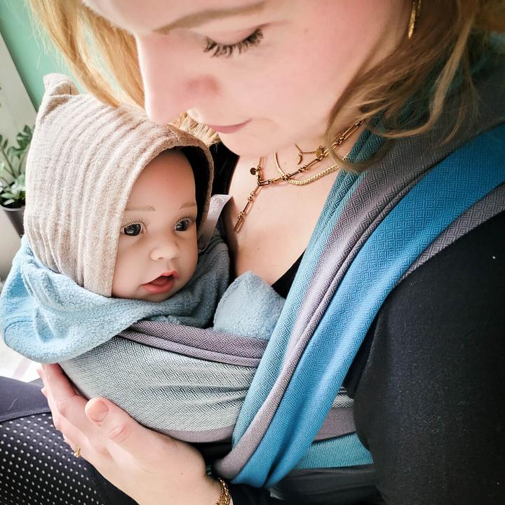 Actual product image Hoppediz Baby sling woven baby sling (5.40 m)