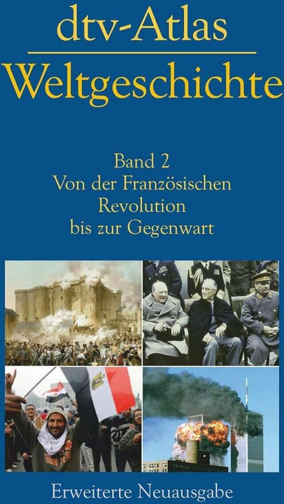 Produktbild -Atlas Weltgeschichte 2 (Deutsch, Hermann Hilgemann, Werner Hergt, Manfred Kinder, 2015)