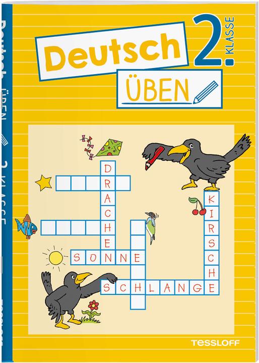 Produktbild Tessloff Deutsch üben 2. Klasse (Deutsch, Sonja Meierjürgen, 2018)