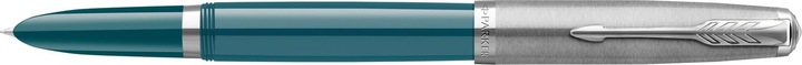 Produktbild Parker Füller 51 Teal C.C. F (Palladium, Blue, 1 x)