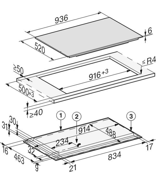 Actual product image Miele KM 7999 FL