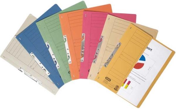 Produktbild Elba Einhakhefter aus Karton, grün, kaufmännische Heftung halber Vorderdeckel, gepackt zu 50 Stück (A4, 1 x)
