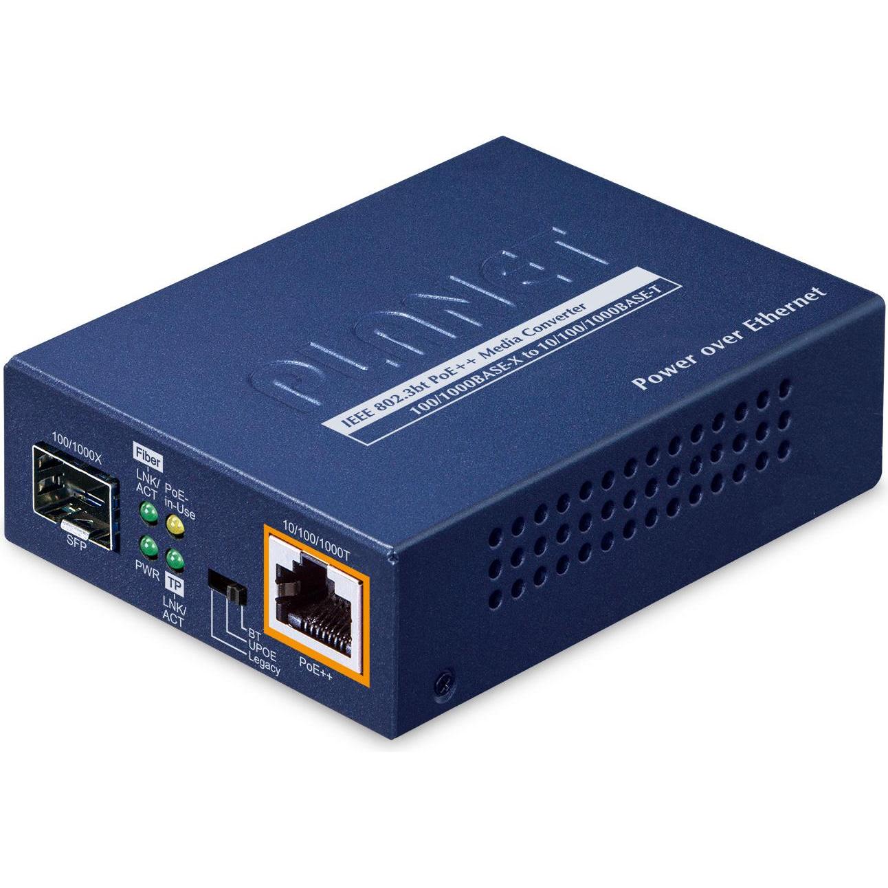 Planet 1-Port 100/1000X SFP to, Data Converter
