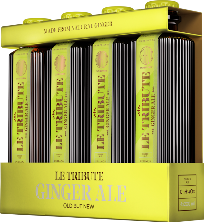 Immagine prodotto Le Tribute ginger ale (4 x 20 cl)